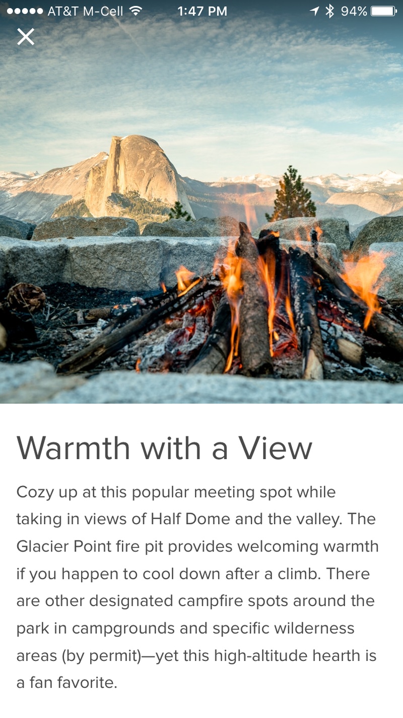 Bucketlist Go To Glacier Point Fire Pit In Yosemite Claire Gaddis