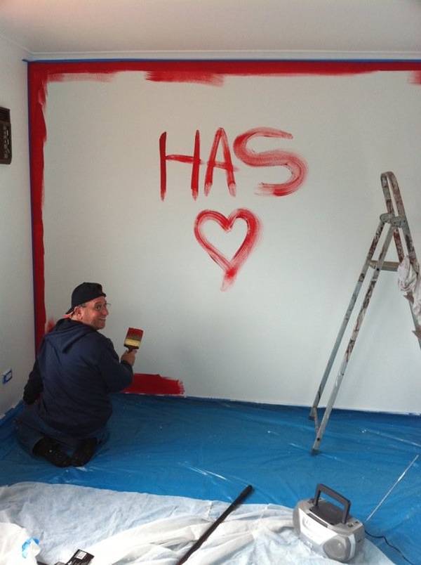 Paint a my room red! - Bucket List Ideas