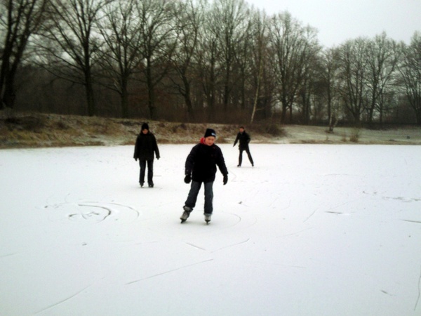 Go ice skating on a frozen lake - Bucket List Ideas